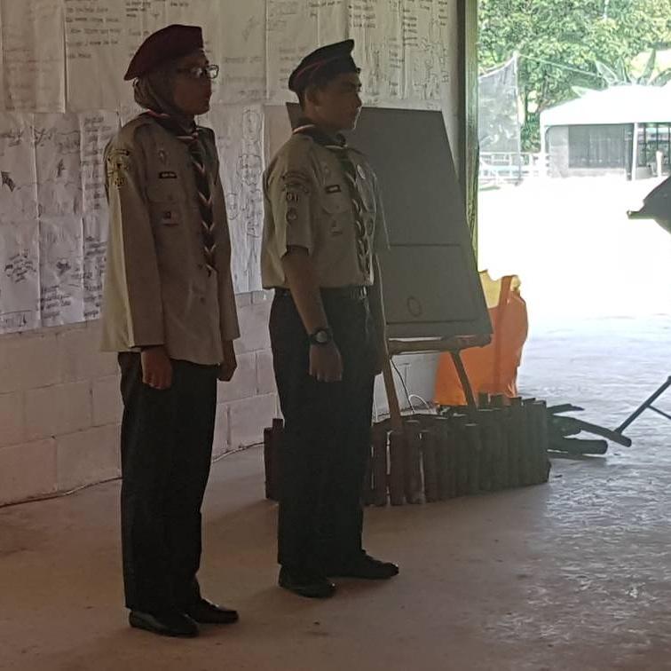 Majlis Penangguhan 1st in Malaysia Sarawak Scout Solar Camp 