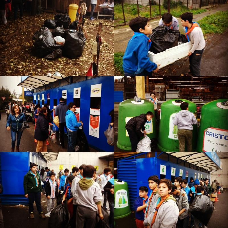 Reciclaje a Domicilio. Tropa Tucapel, Temuco.