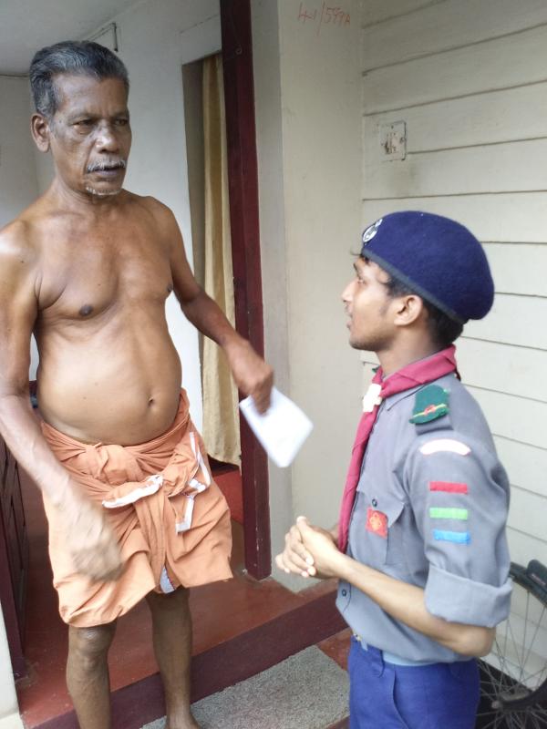 distributing awareness notice 