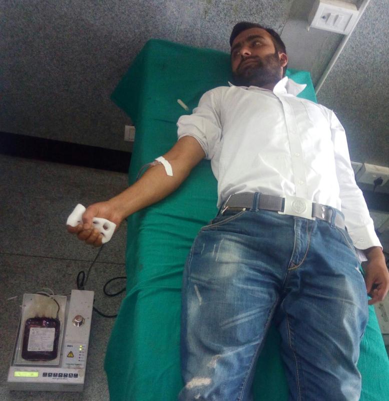 Blood donation