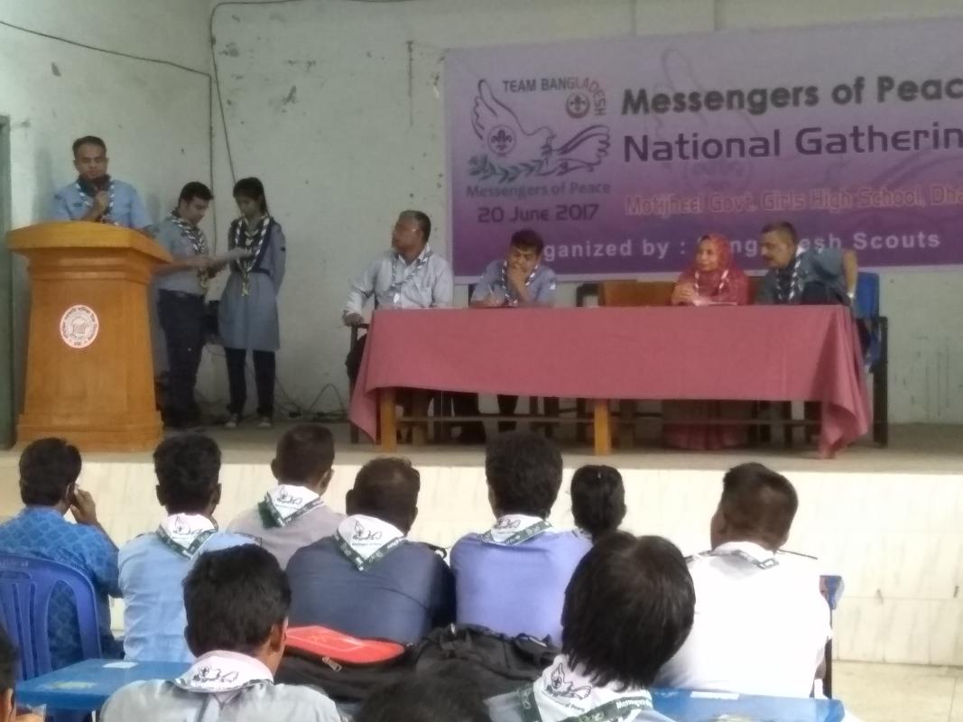 MOP  National Gathering BD scouts