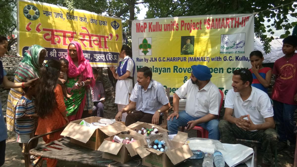 Project "SAMARTH-II" : Service for the kids of Slum Area of Kullu city. 25 JUNE 2017