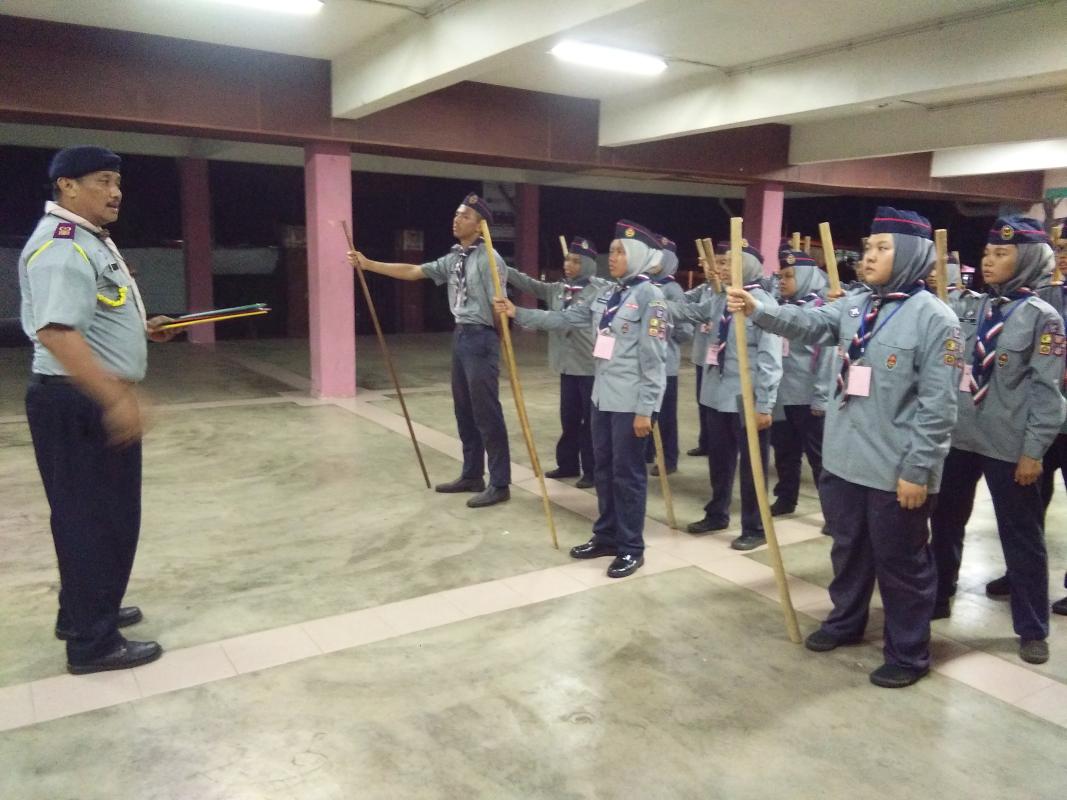 Ujian Sikap calon Pengakap Raja 2017
