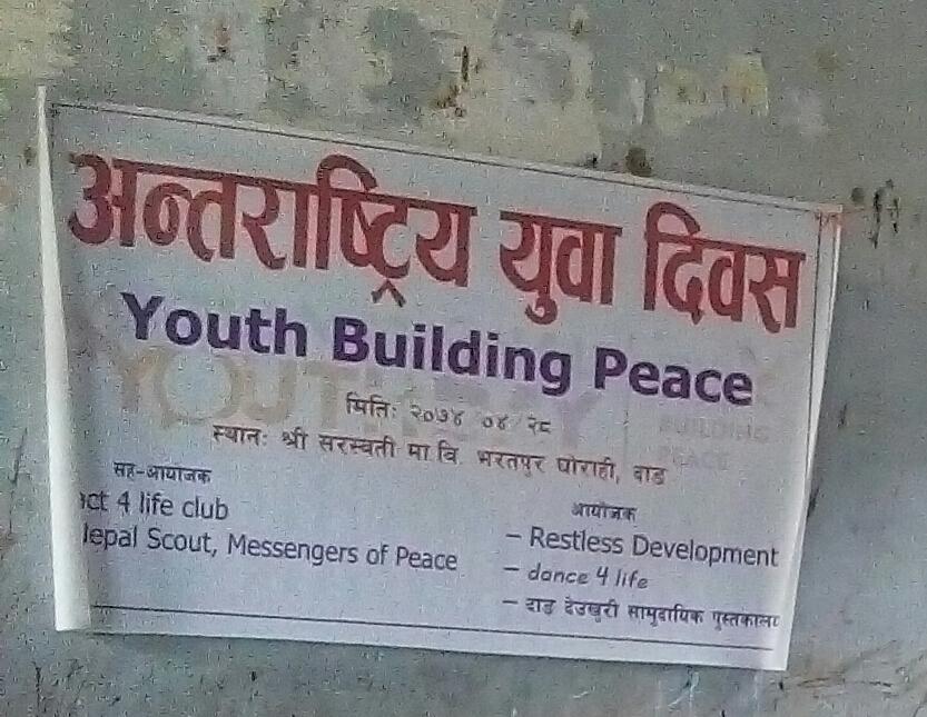 YOUTH BUILDING PEACE in DANG