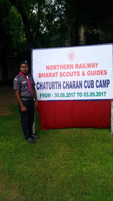 northern Railway Bharat scout and guide cub camp