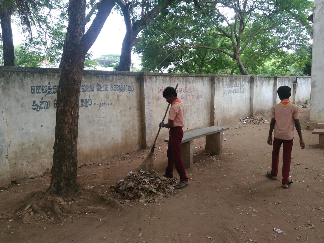 SWATCH BHARAT MISSION -2017 - CAMPUS CLEANING