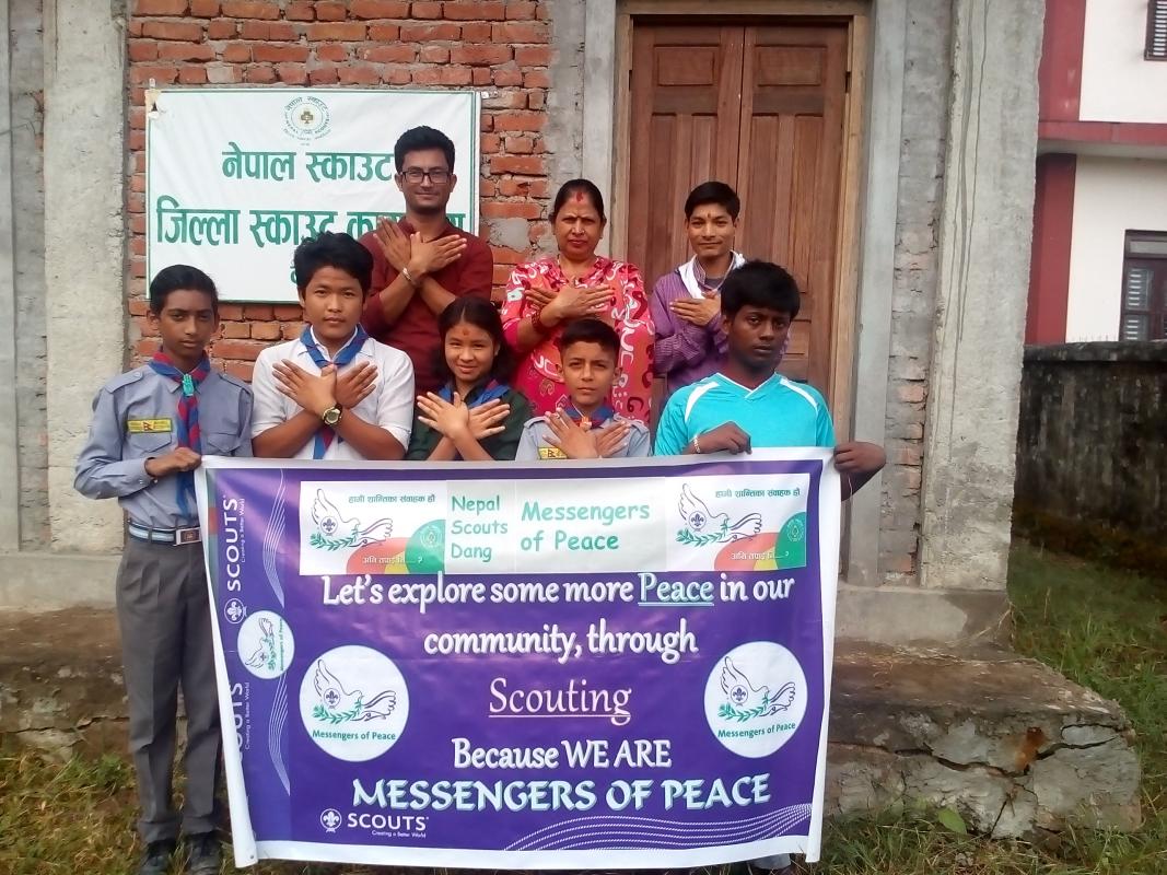 PEACE COMES THROUGH THE HEART