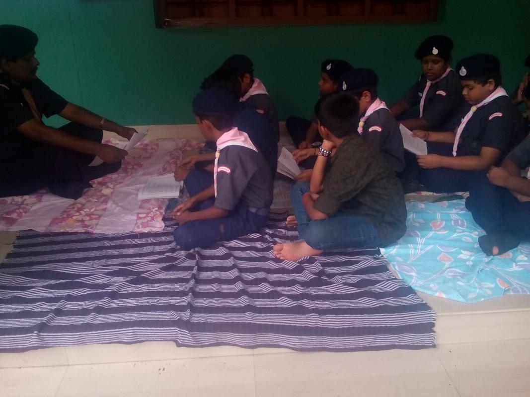 2017 .Sanitation Promotion Project – Gandhi Jayanthi - 305th Kozhikode Open Scout Group, Kerala State Bharat Scouts and Guides Kozhikode