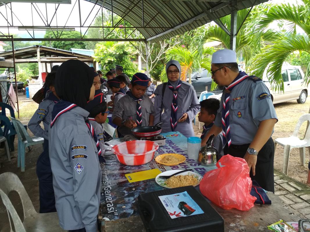 Sebahagian daripada jurulatih keris emas 2017