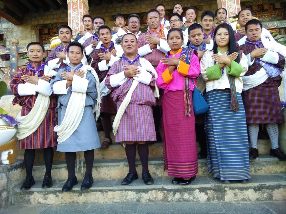 Investiture ceremony and Exchange programme