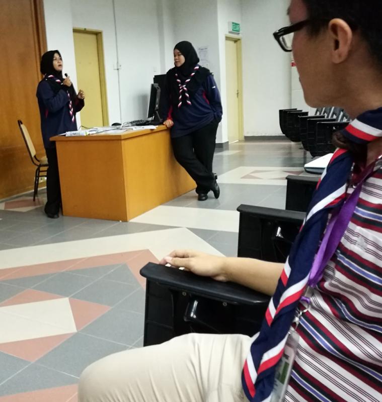 KLKM USM Level 300 2017/2018 5th Meeting: Post-5K Meeting and Briefing about Wood Badge Award