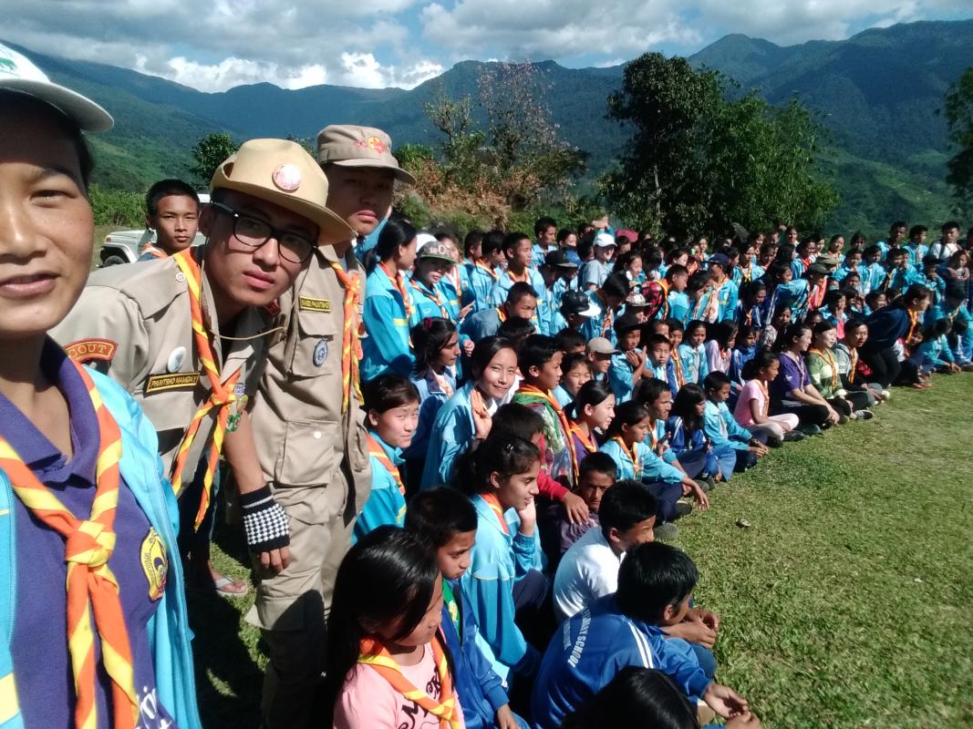 First spiritual hike for Tendruk CS Scouts