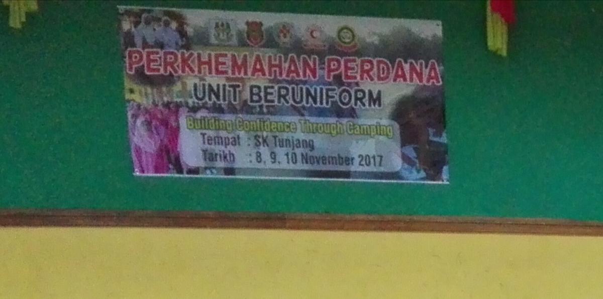 Perkhemahan Perdana Unit Beruniform SK Tunjang