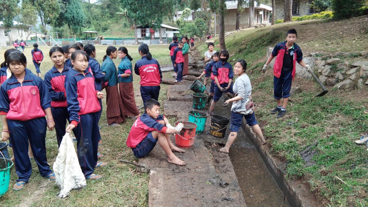 Volunteering for creating better place