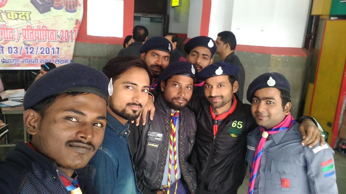 duty at Lucknow jn