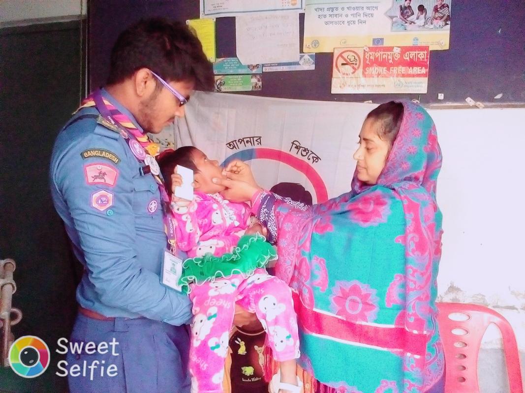 ভিটামিন এ প্লাস ক্যাম্পেইন, টিকা দান কর্মসূচি