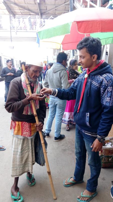 helping poor people