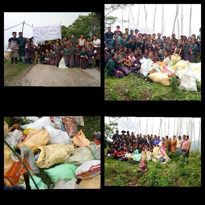Mass cleaning on world environment day 2018