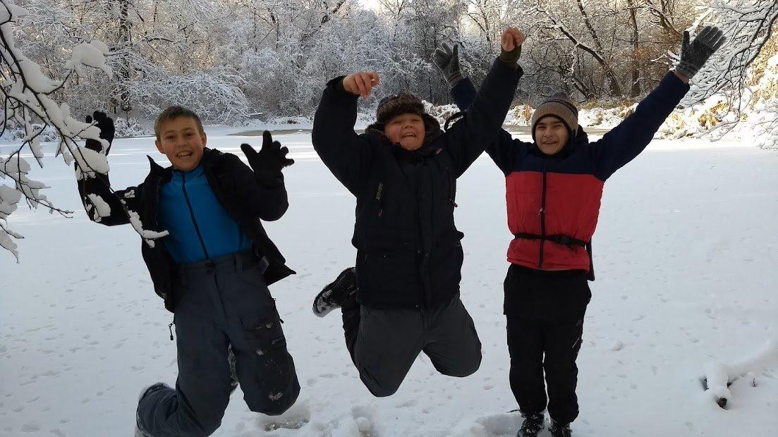 Зимний поход в один день