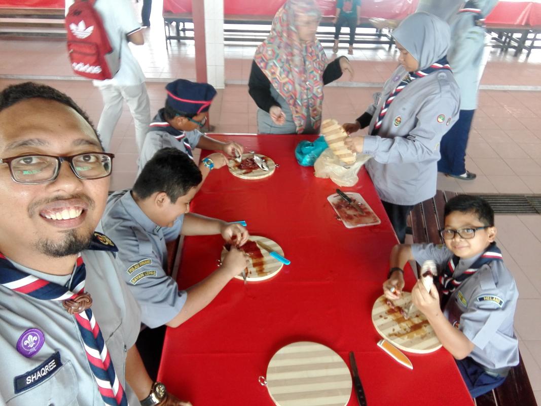 Ujian Lencana Maju Pengakap Muda daerah Bayan Lepas 2018 (  siri 1)