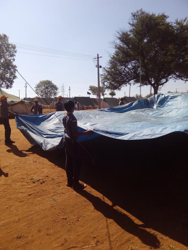 mahamastakabishekha service camp