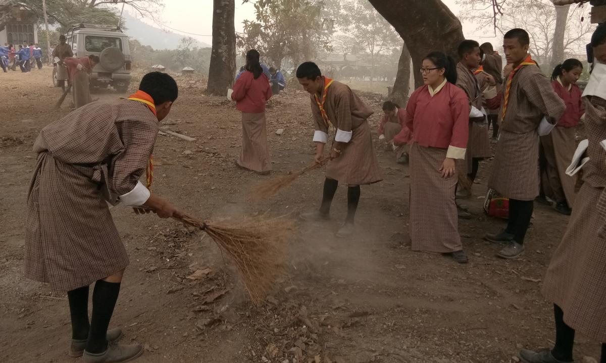 Mass cleaning campaign