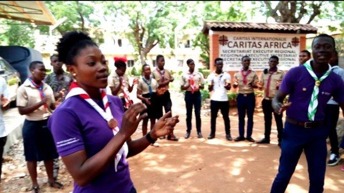 Les Scouts du Togo célèbrent le 22 Février