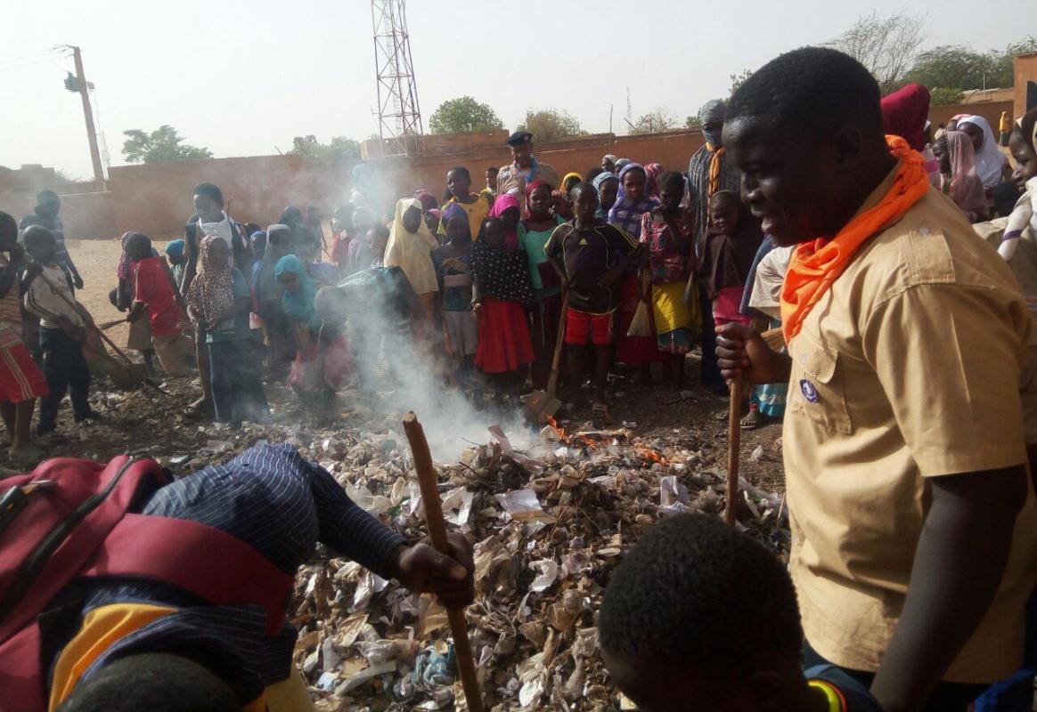 IMPACT SCOUT ET RENOVATION D'ECOLES/ SCOUTS DU NIGER/GROUPE KENNEDY