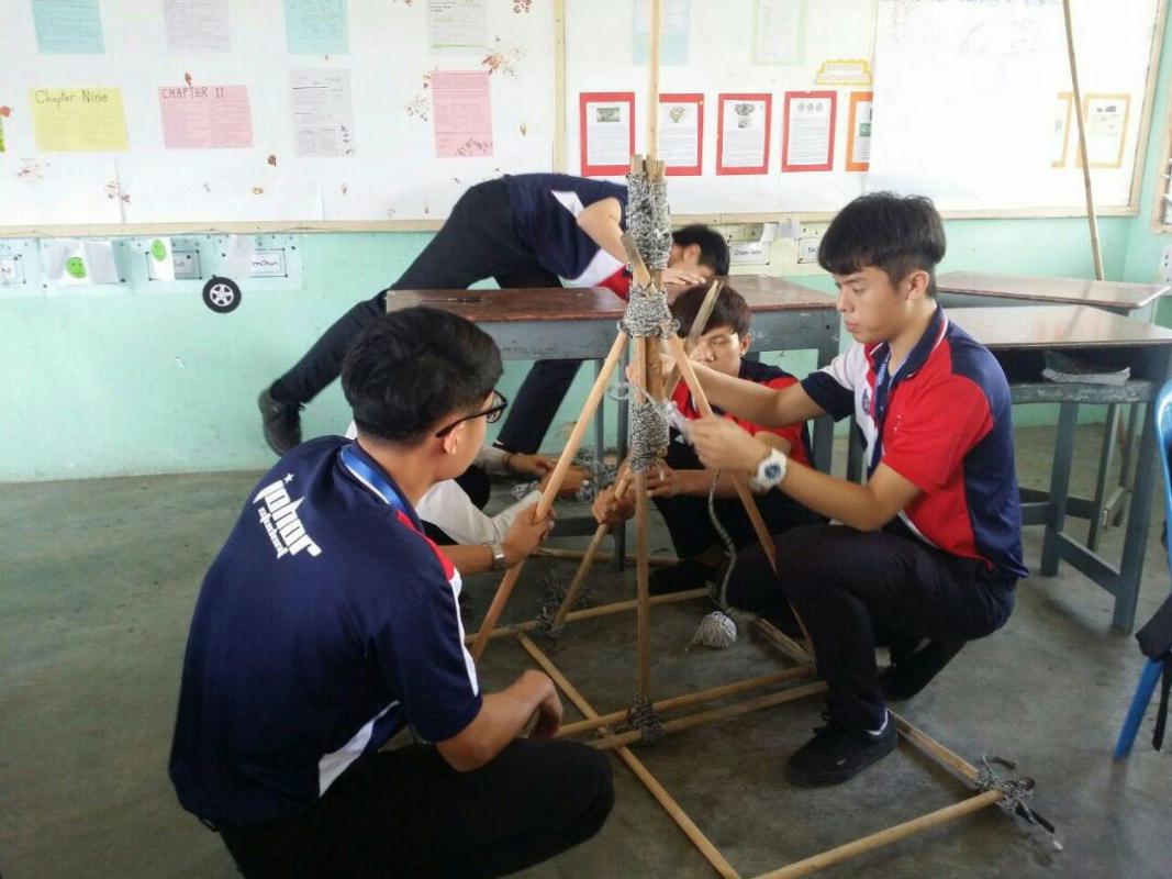 Penghasilan Tiang Bendera Pengakap