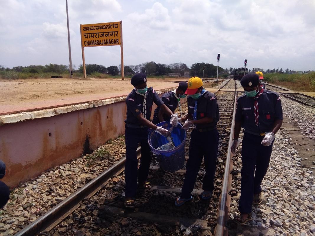 service at chamarajanagara railway station 