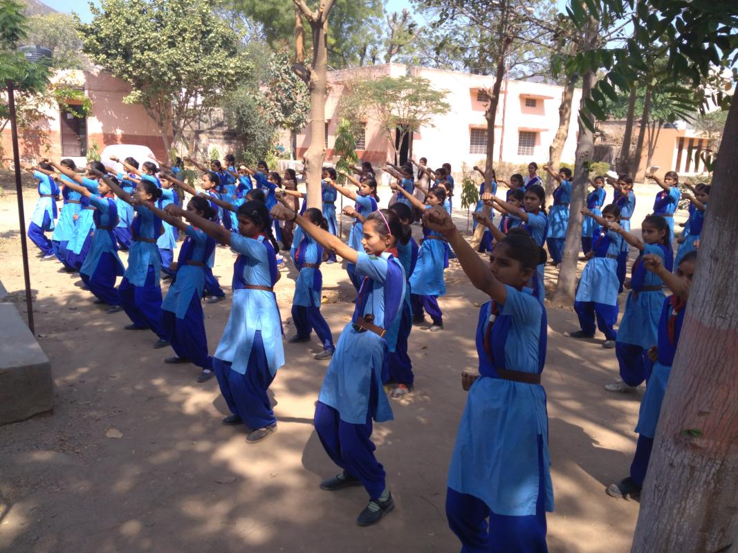 Self defence training