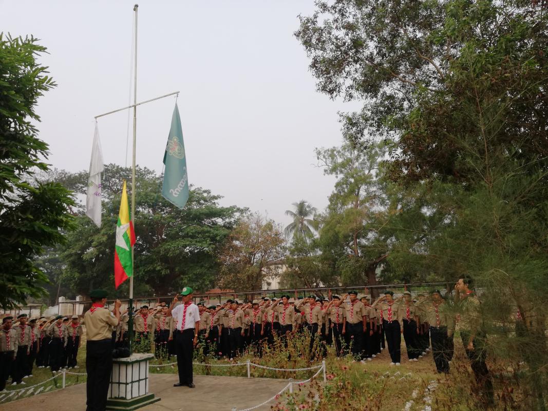 Scout training in Bagoo - Daik U (1/2018)
