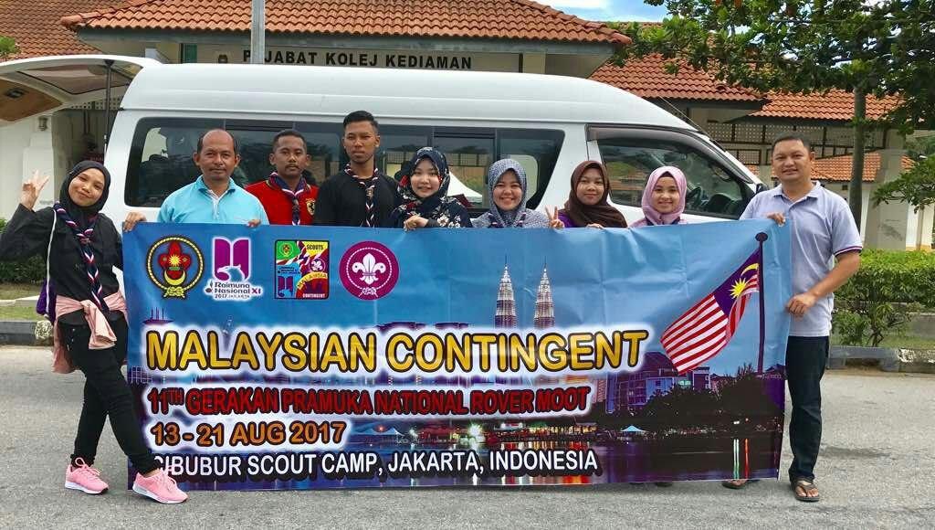 KLKM UniSZA MENYERTAI 11th GERAKAN PRAMUKA NATIONAL ROVER MOOT