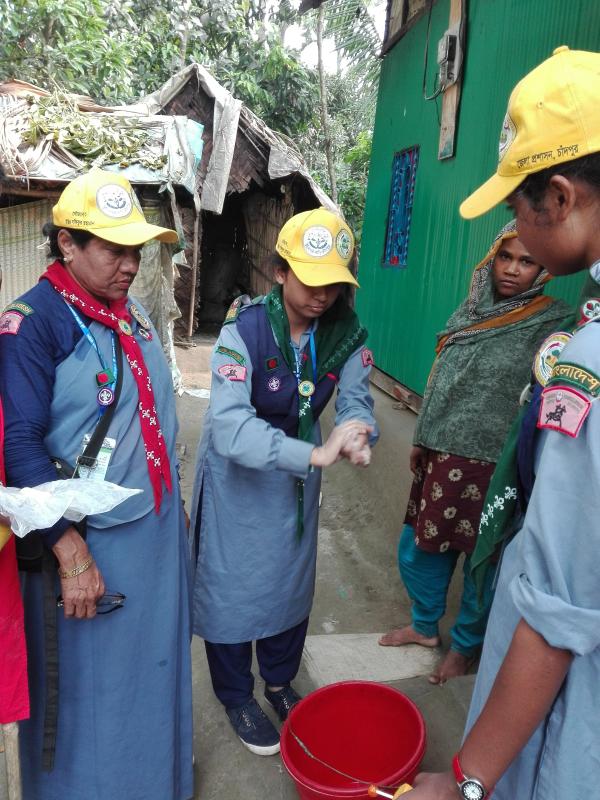 Hand-washing challenge 