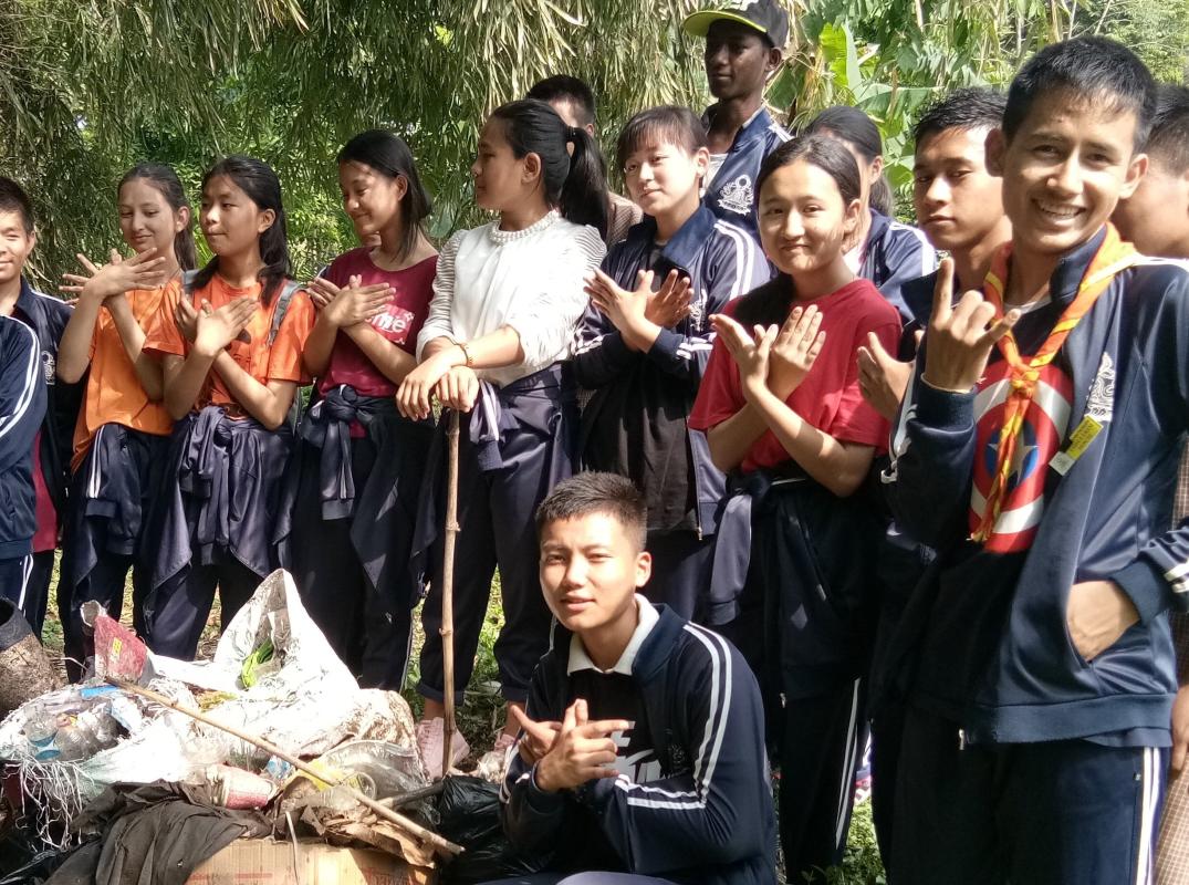 Hands for environment