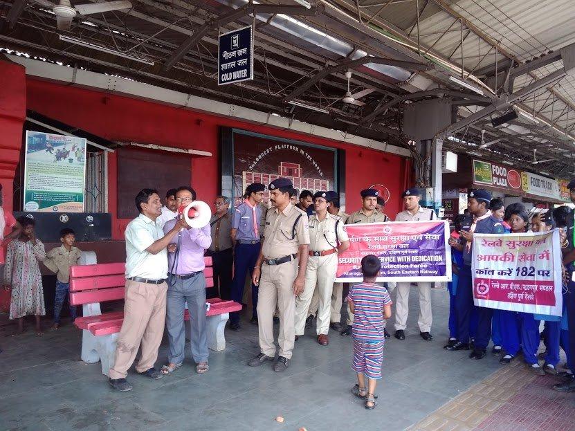 Passenger Awareness Skit at Kharagpur Railway Station