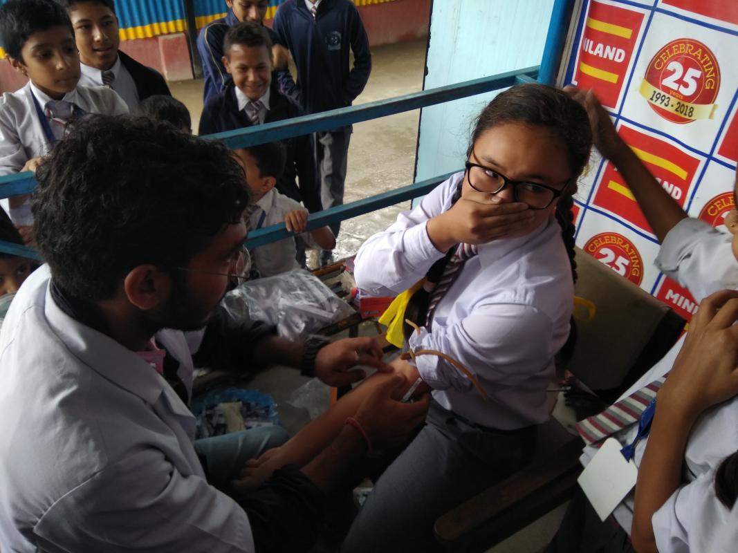 Helth check up (Jaundice and hepatitis B) 