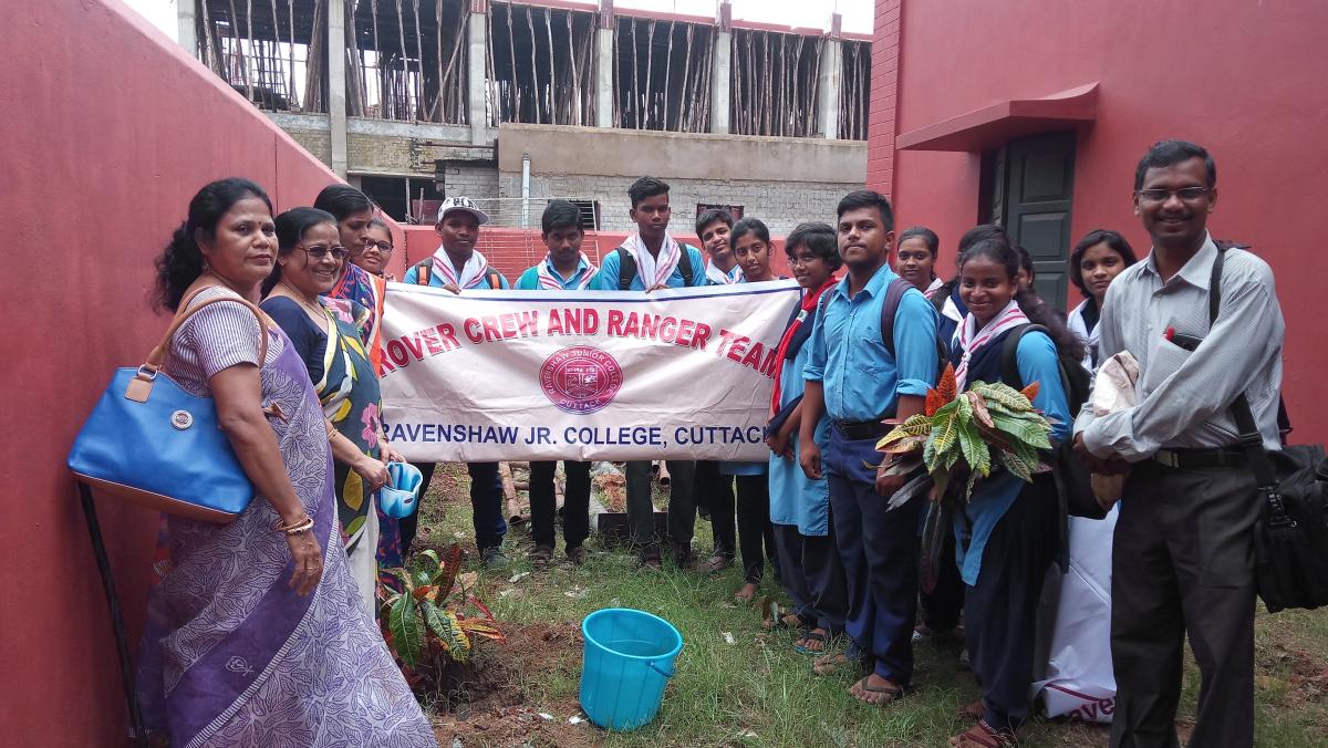 Vanamohatsav at College Campus of Ravenshaw University
