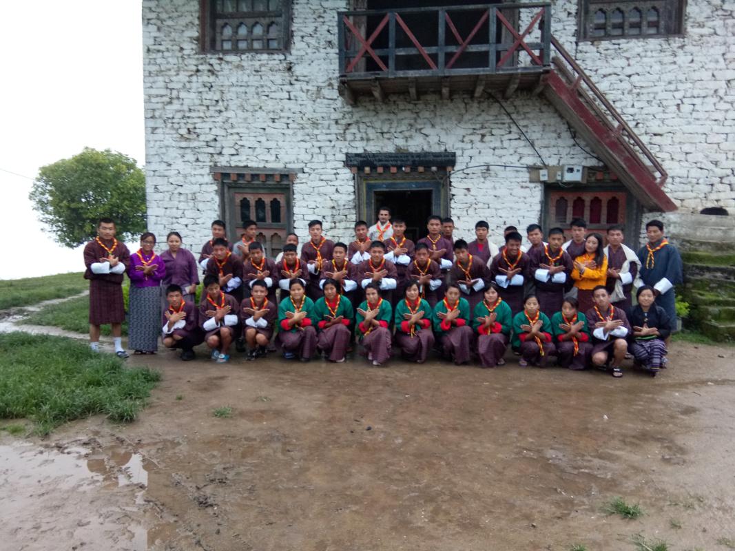 Construction of Toilet for Phagchu Monk