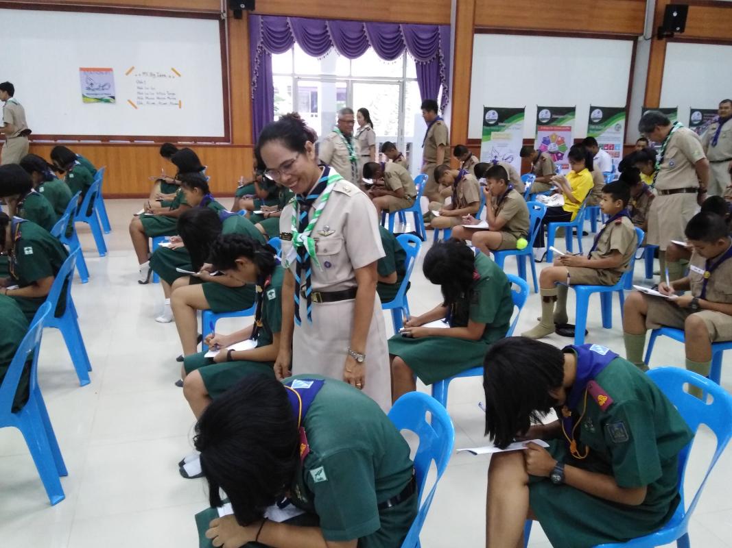 การอบรม​ we are one. ลูกเสือสันติภาพ​  สถานที่โรงเรียนท่าม่วงราษฎร์บำรุง​ อำเภอท่าม่วง​ จังหวัดกาญจนบุรี​ วันเสาร์ที่​ 11​ สิงหาคม​ 2561