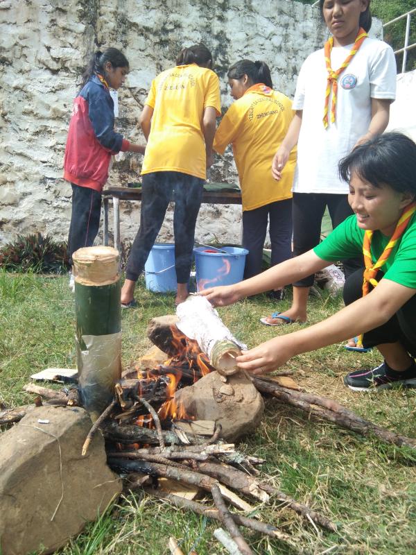 Backwoodsmen cooking competition 