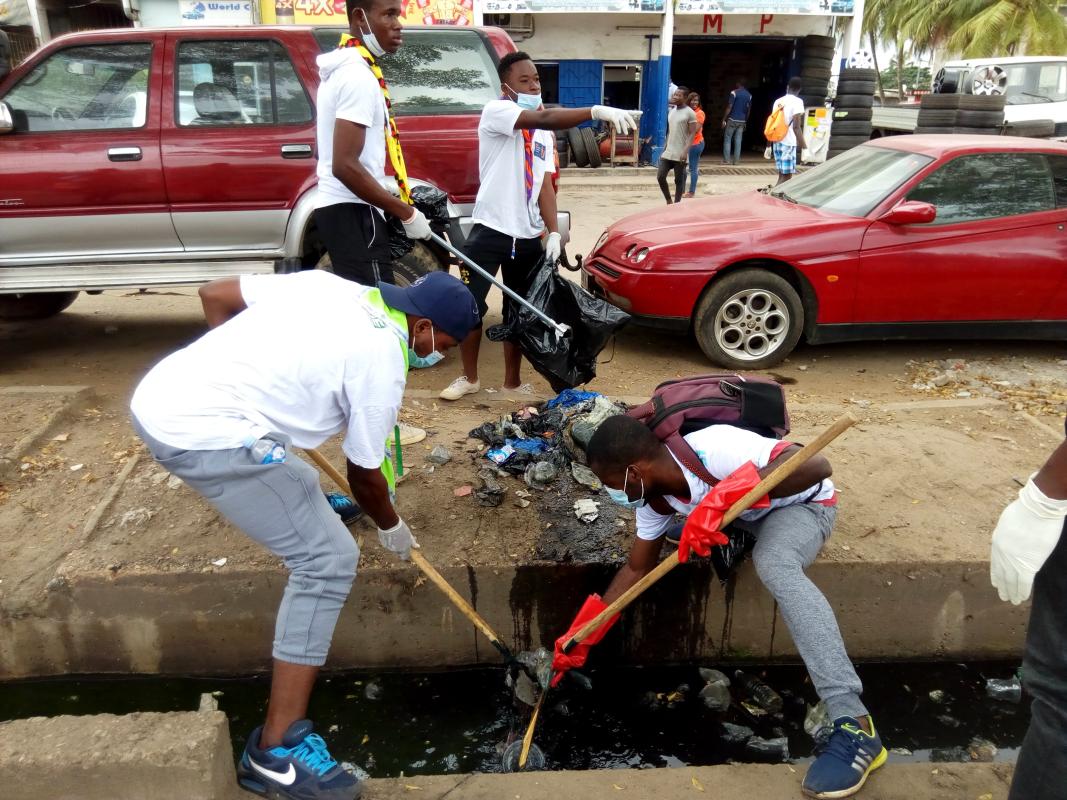 MOP avec DECATHLON Côte dIvoire Journée de la salubrité dénommée ECO RUN 