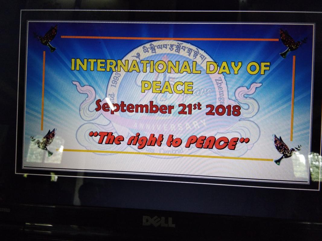 The right to PEACE