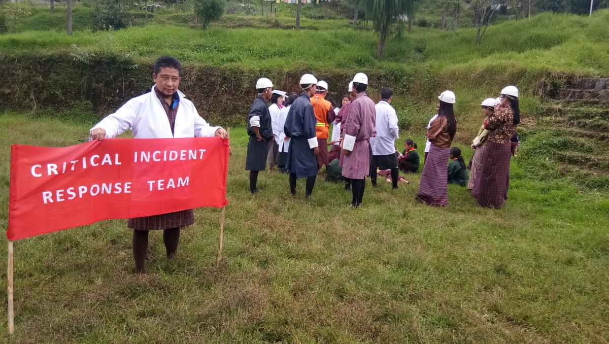 Mok dril for Earthquake disaster