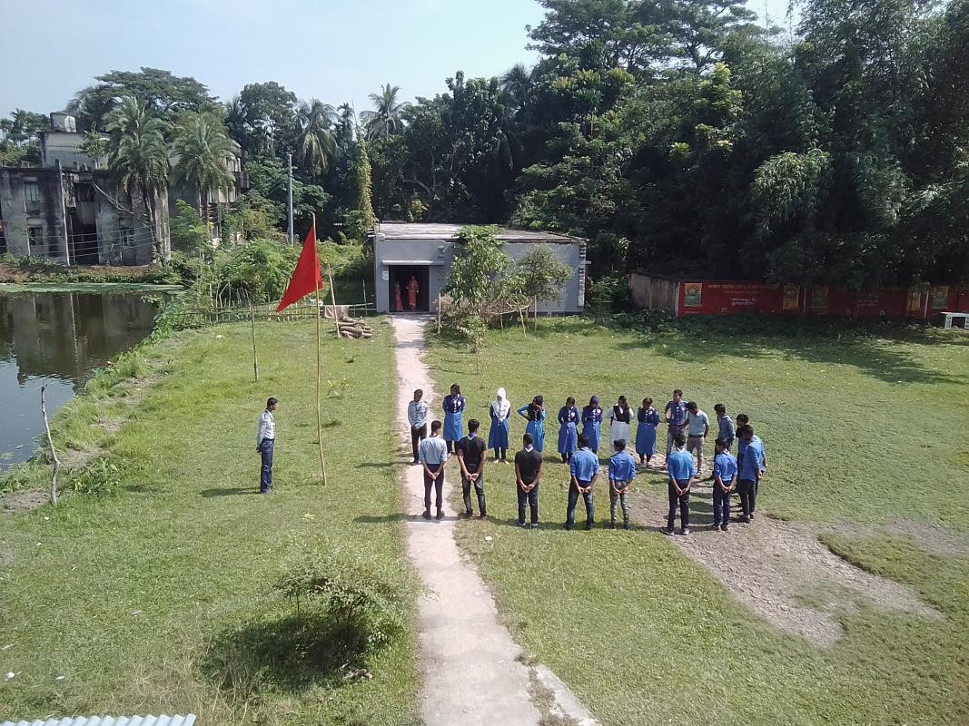 খানজাহান আলী ডিগ্রি কলেজ রোভার স্কাউট গ্রুপের ক্রুমিটিং