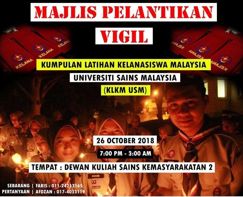 Majlis Pelantikan Vigil