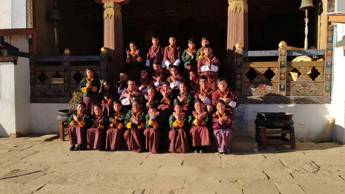 Scouts spiritual tour to Phobjikha, Bhutan