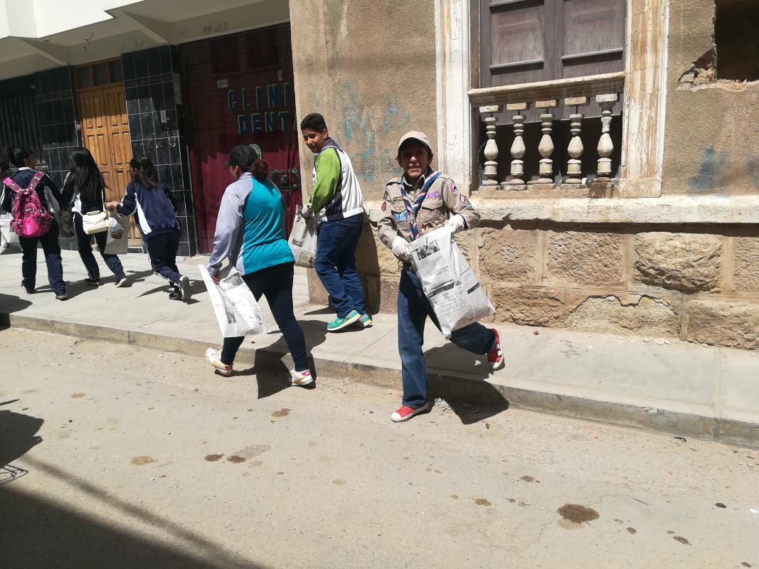 " Plooging Ruta de Limpieza por la vida"