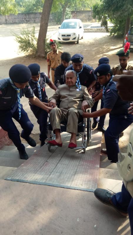 स्काउट गाइड ने राज्य निर्वाचन आयोग के साथ मिलकर लोकतंत्र के महोत्सव में किया सहयोग। 