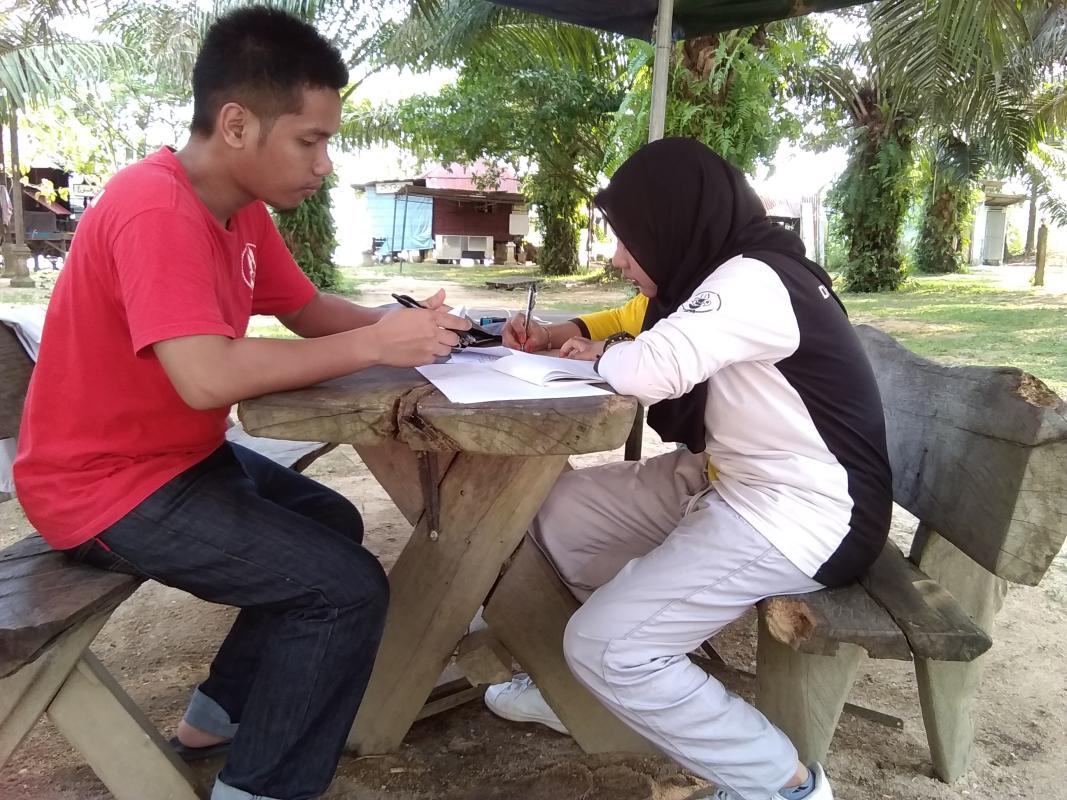 (Misa Island Goat Project: Update 13) Pemasangan Atap, Pembinaan Tangga & Mesyuarat